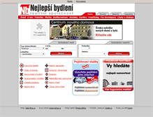 Tablet Screenshot of nejlepsibydleni.cz